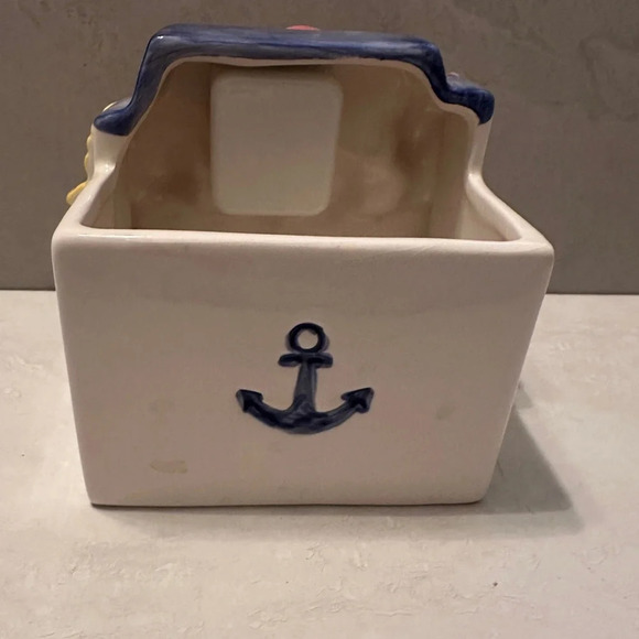 Vintage Napco Ceramic “Noah’s Ark” Music Box Room Decor Plays It’s A Small World - Picture 5 of 7